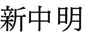 全真新中明